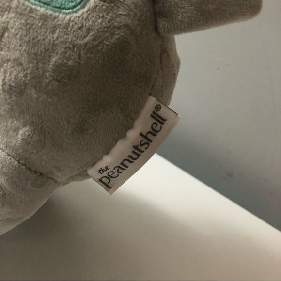 Peanutshell Uptown Giraffe 16" Plush Grey Teal Spots Stuffed Animal Toy - Picture 3 of 10